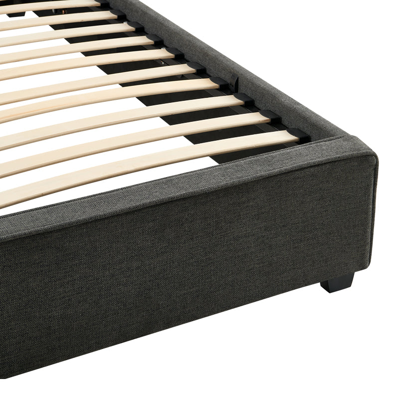 Двойно легло Bedkaтъмносив плат 160x200см