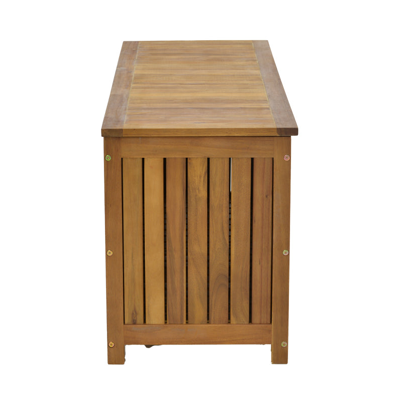 Куфар Zarco акациево дърво натурално 130x45x58см