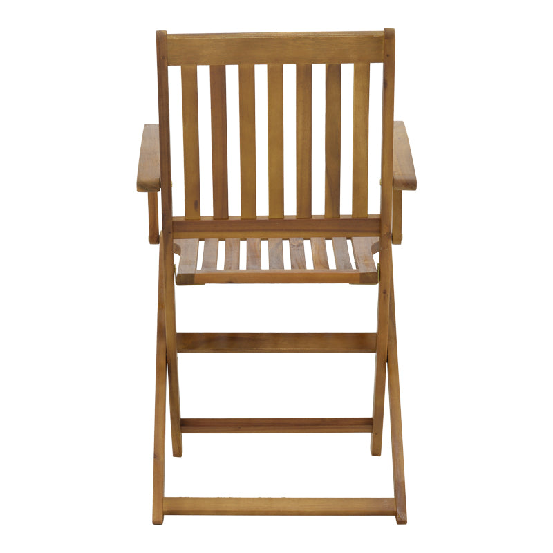 Сгъваемо кресло Joter естествено акациево дърво 53x60x90см
