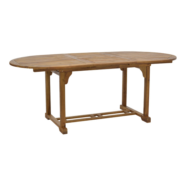 Разтегателна маса SOPHO естествено акациево дърво 200/150x100x75см