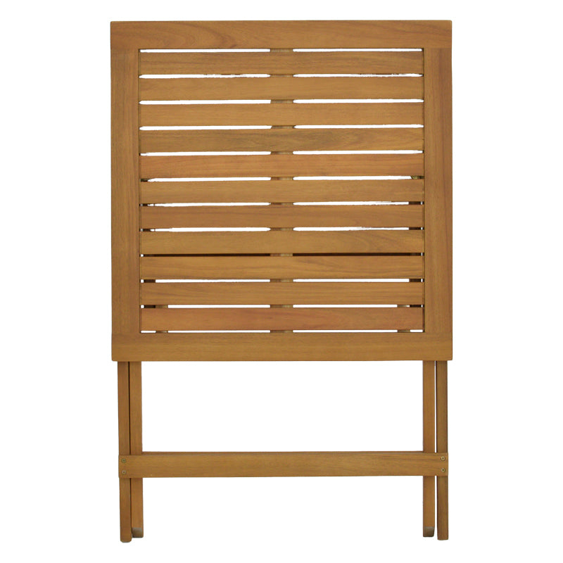 Сгъваема маса Perdu естествено акациево дърво 60x60x72см