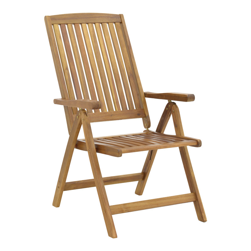 Комплект SOPHO от 7бр. естествени акациево дърво масив 200/150x100x75см