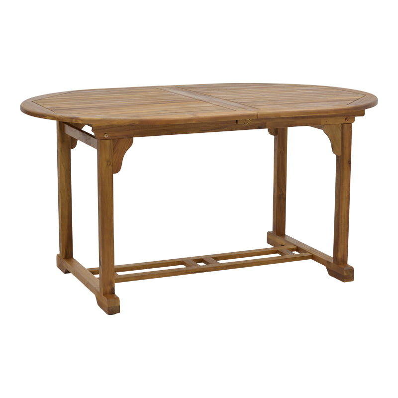 Комплект SOPHO 5бр естествено акациево дърво масив 200/150x100x75см