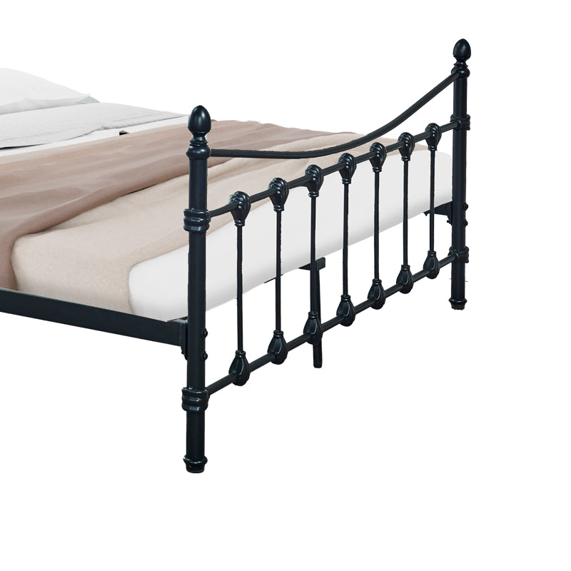 Легло Beowulf черен метал 150x200см