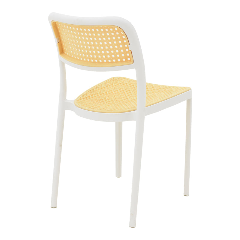 Стол WESTLEY pp естествено-бял 55x47x81см