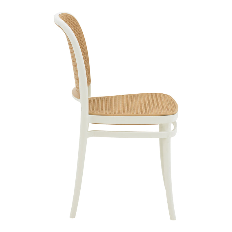 Стол NERESUES pp естествено-бял 45x43x84см