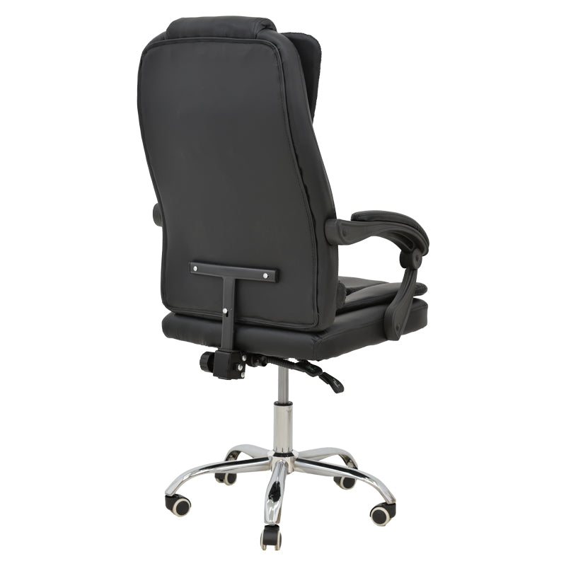 Мениджърски офис стол Toronsi черен pu 60x68x128см