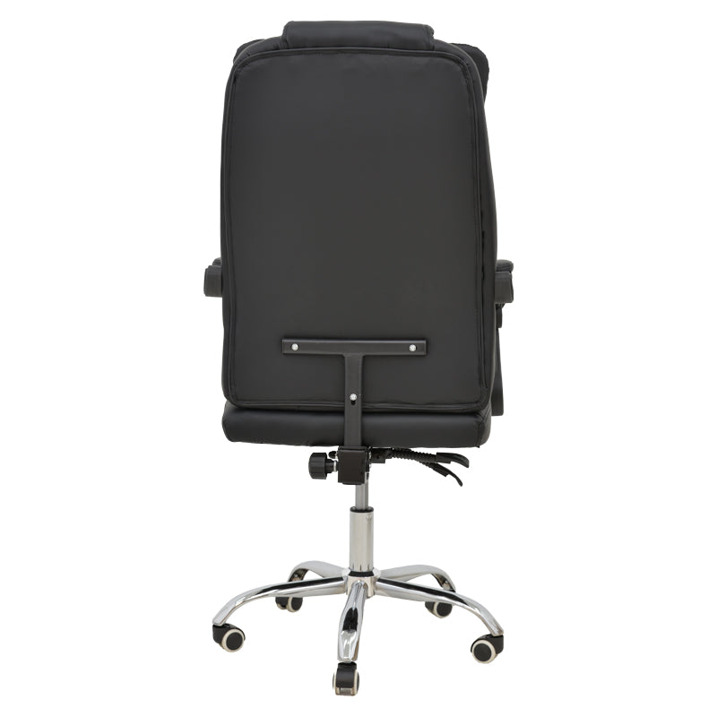 Мениджърски офис стол Toronsi черен pu 60x68x128см