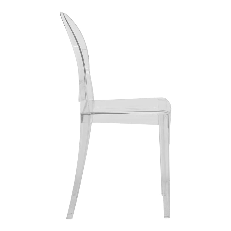 Стол narova pc прозрачен 40x45x92см