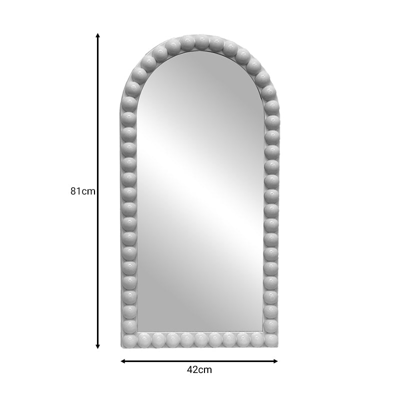 Огледало Pavlova  сребро pp 42x3.5x81см
