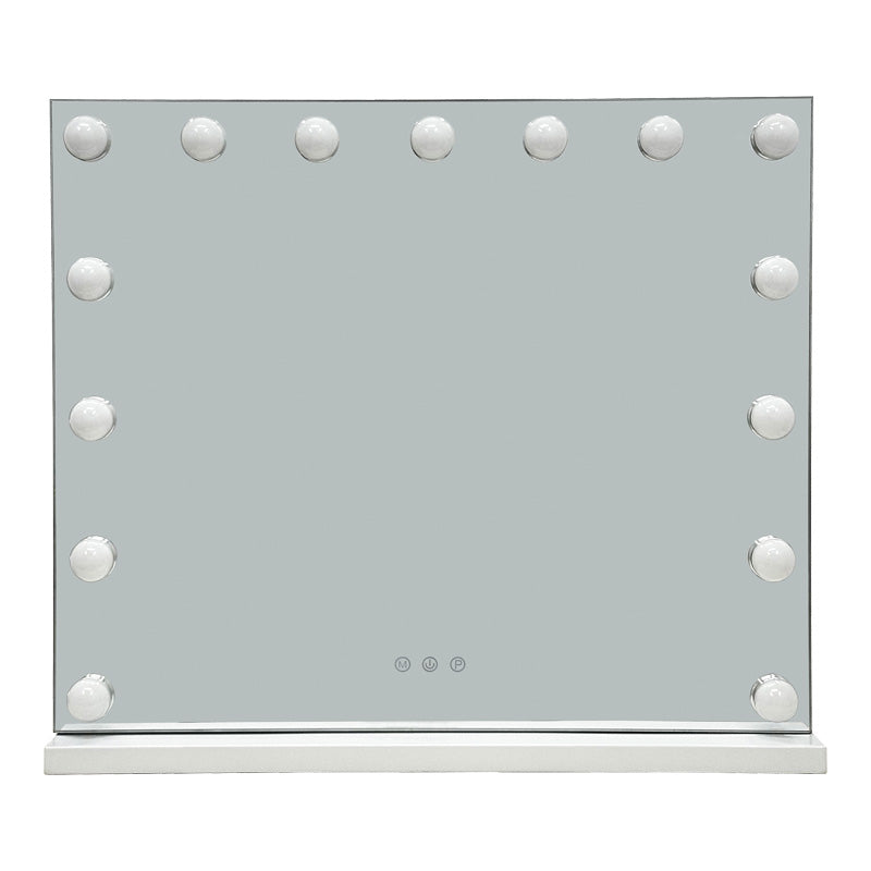 Hollywood led огледало желязо бяло 60x12x52.3см