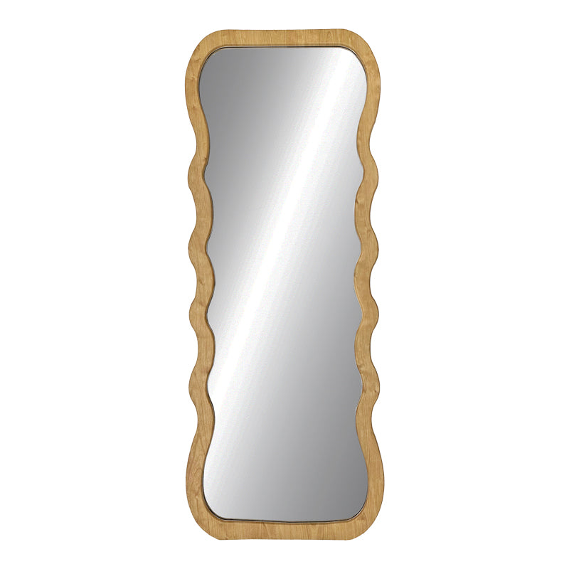Огледало ZERBON от mdf в естествен цвят 60x1.5x155см
