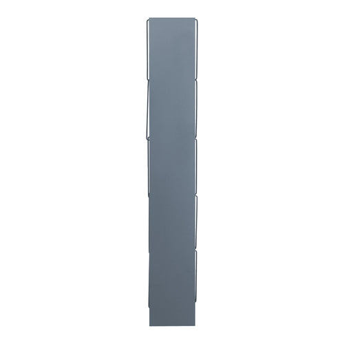 Библиотека TARS сиво-черно 60x24x146.5cm