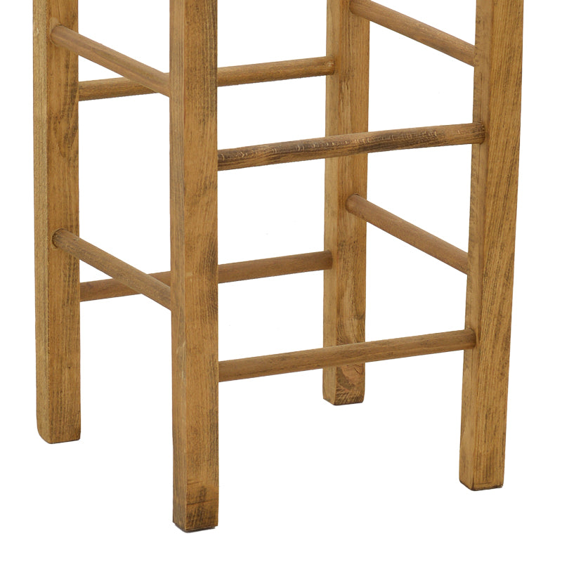 Табуретка  без седалка Bodier орехово дърво35x35x78см