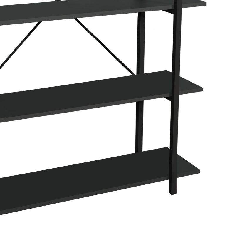 Библиотека Reson антрацит-черен цвят  120x34x180см