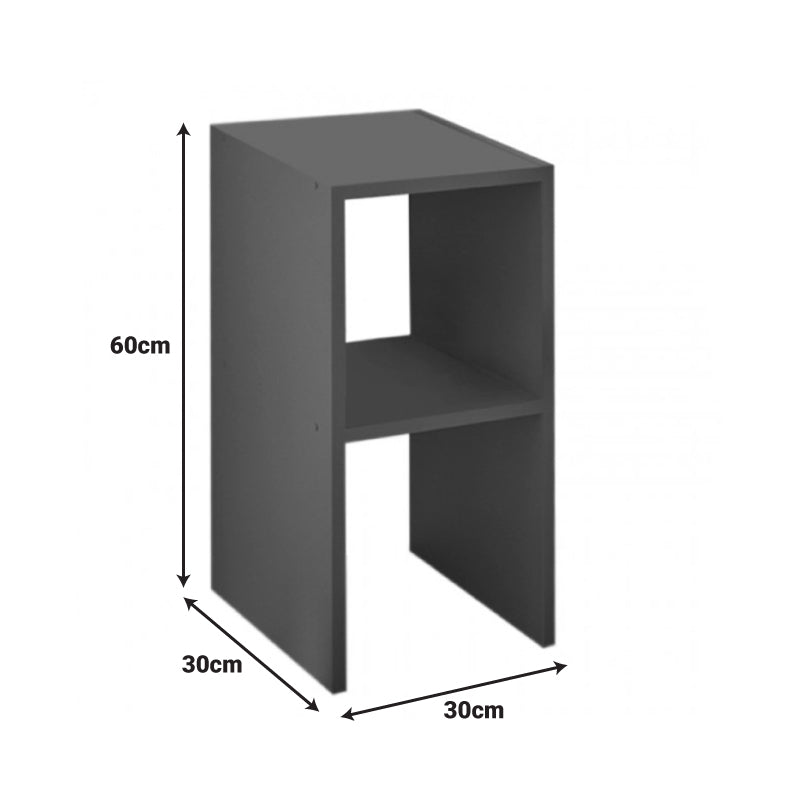 Нощно шкафче DESEO в бял нюанс 30x30x60см