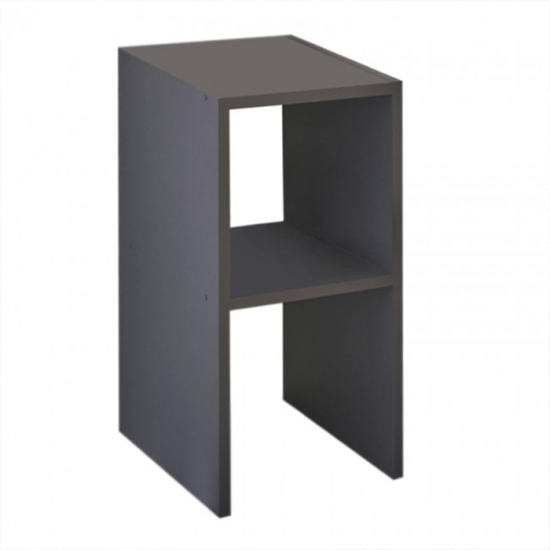 Нощно шкафче DESEO в нюанс антрацит 30x30x60см