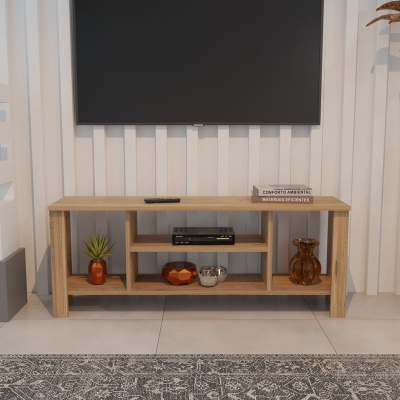 Тв шкаф SEREF в цвят дъб 120x30x47см