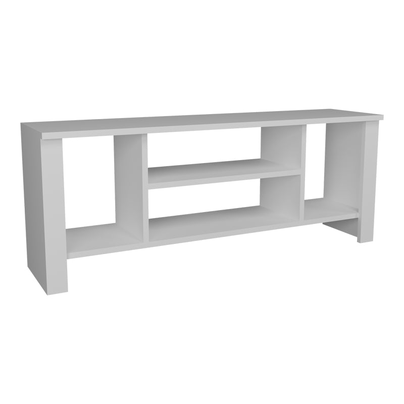 Тв шкаф SEREF в бял цвят 120x30x47см