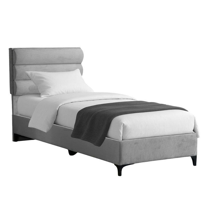 Легло от дамаска Limit в светло сив нюанс 120х200см