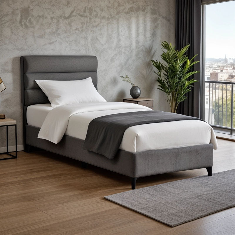 Легло от дамаска Limit в нюанс антрацит 120x200см