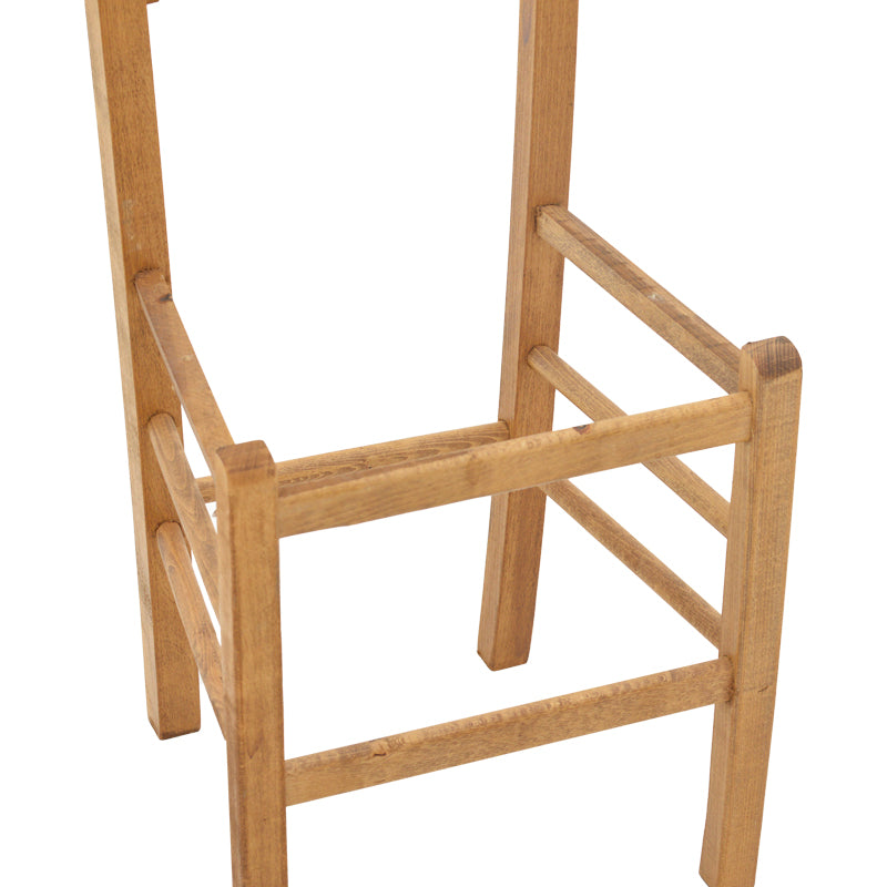 Основа за стол Paros масив бук полиран орех 41x42x92см