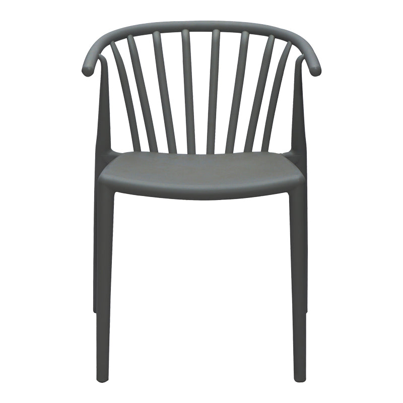 Стол ZELMA  в цвят антрацит 55x53x73см