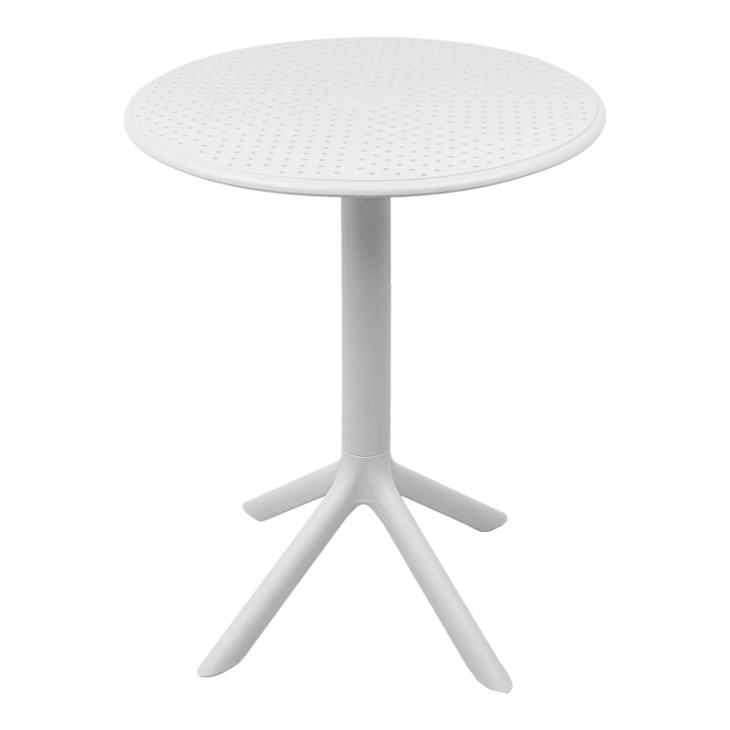 Merkon pp маса в бял нюанс D60x75см