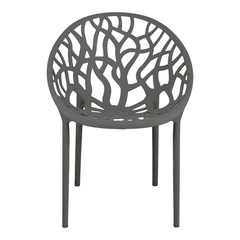 Daren pp фотьойл в цвят антрацит 59x60x79.5cm