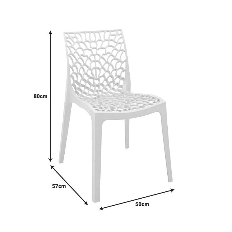 Hush стифиращ се стол pp в цвят капучино 50x57x81см