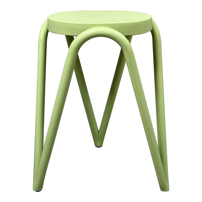 Табуретка  SERZONA  pp в цвят мента d27x45.5см