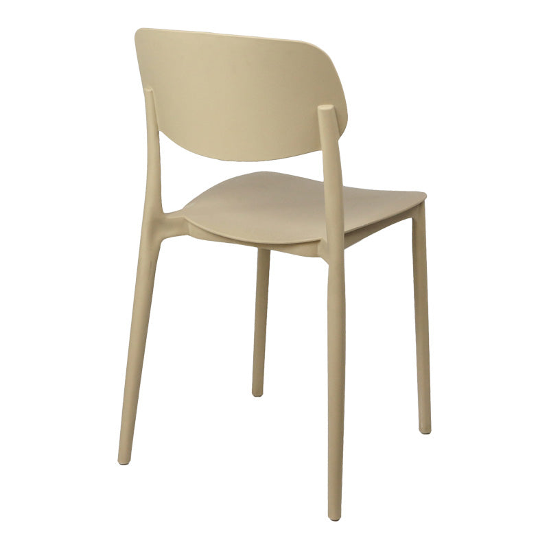 Стифиращ стол BERDIAN pp в цвят капучино 38x49x79см