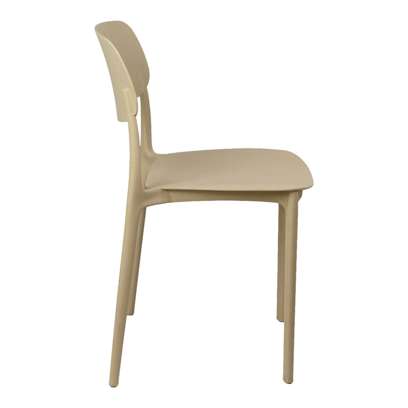 Стифиращ стол BERDIAN pp в цвят капучино 38x49x79см