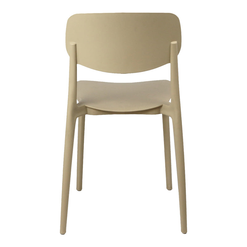 Стифиращ стол BERDIAN pp в цвят капучино 38x49x79см