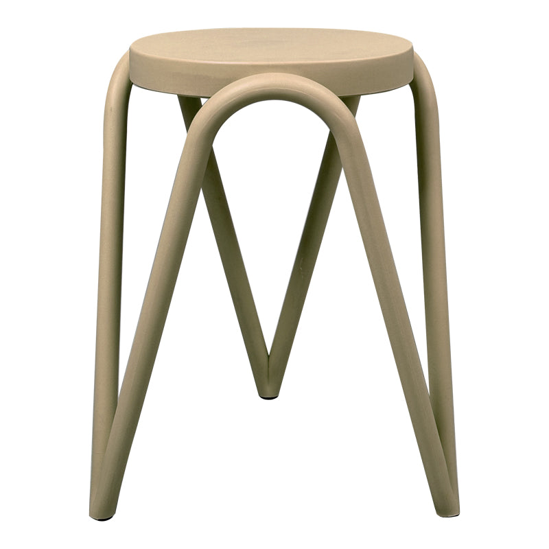 Табуретка Serzona pp в цвят капучино d27x45.5см