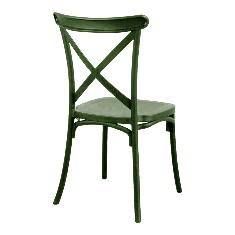 Стифиращ се CROSSIE pp стол, тъмнозелен, 43x53x88см