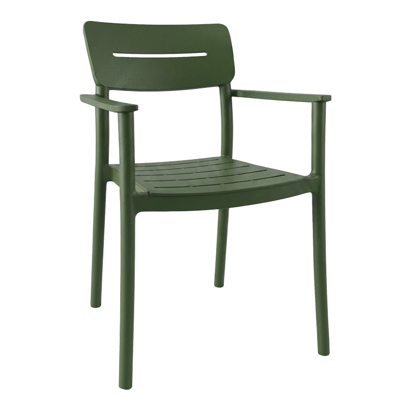 Градински стол PLIMA тъмнозелен pp 57x54x82см
