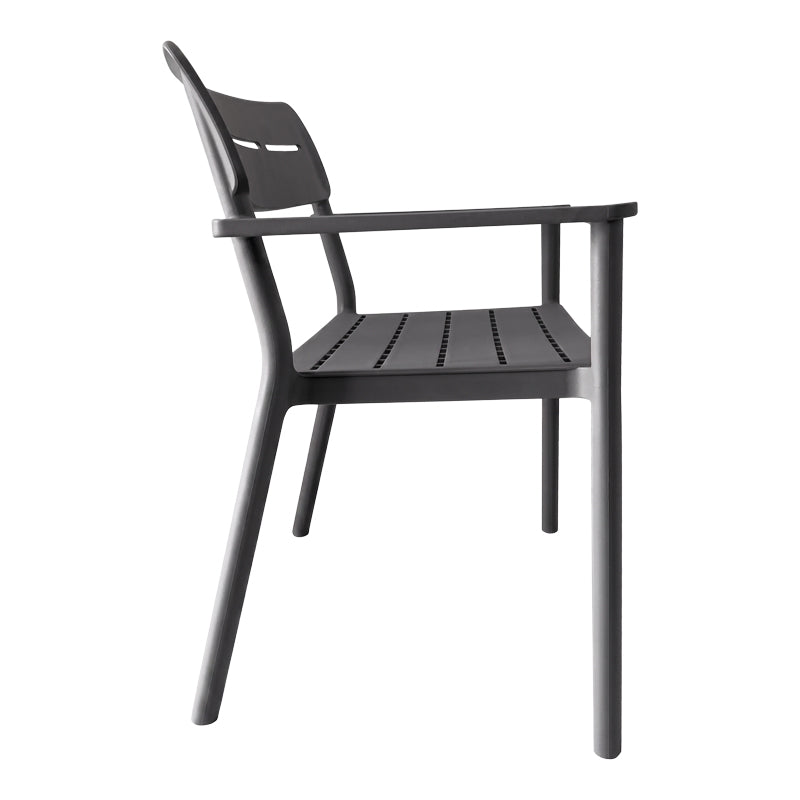 Двуместна пейка CADRIN антрацит pp 117x60x83см