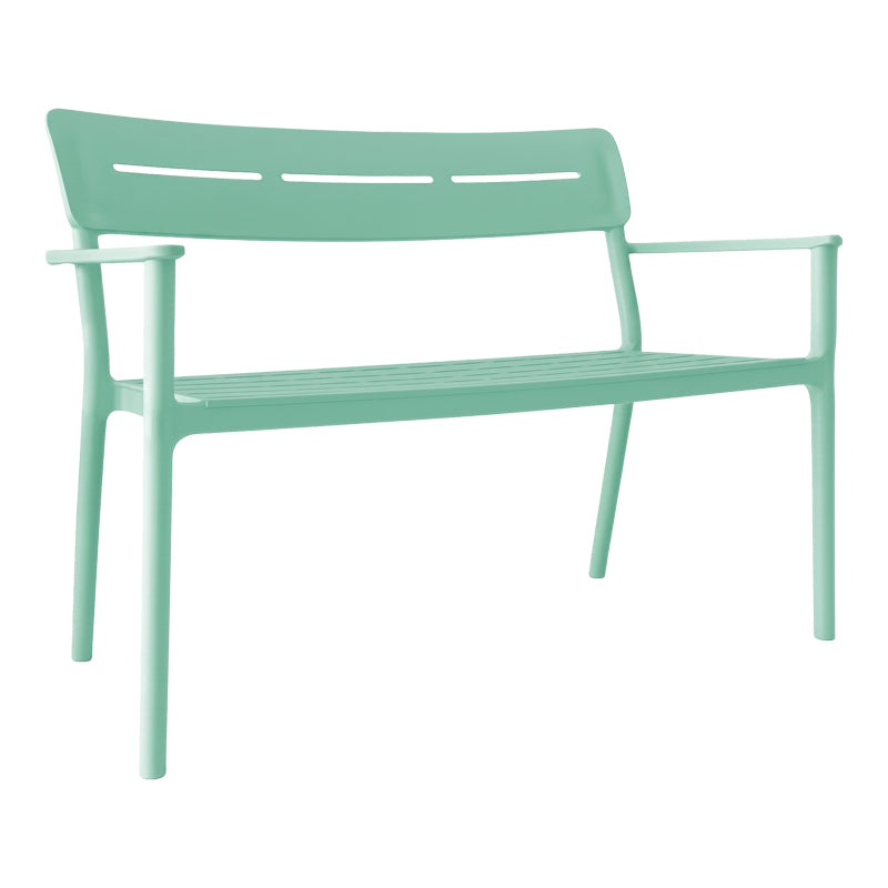 Двуместна пейка  CADRIN  ментов цвят pp 117x60x83см