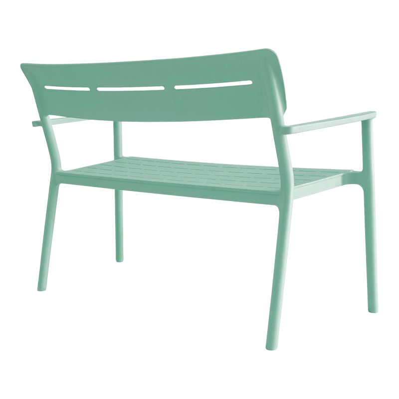Двуместна пейка  CADRIN  ментов цвят pp 117x60x83см