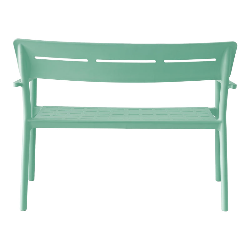 Двуместна пейка  CADRIN  ментов цвят pp 117x60x83см