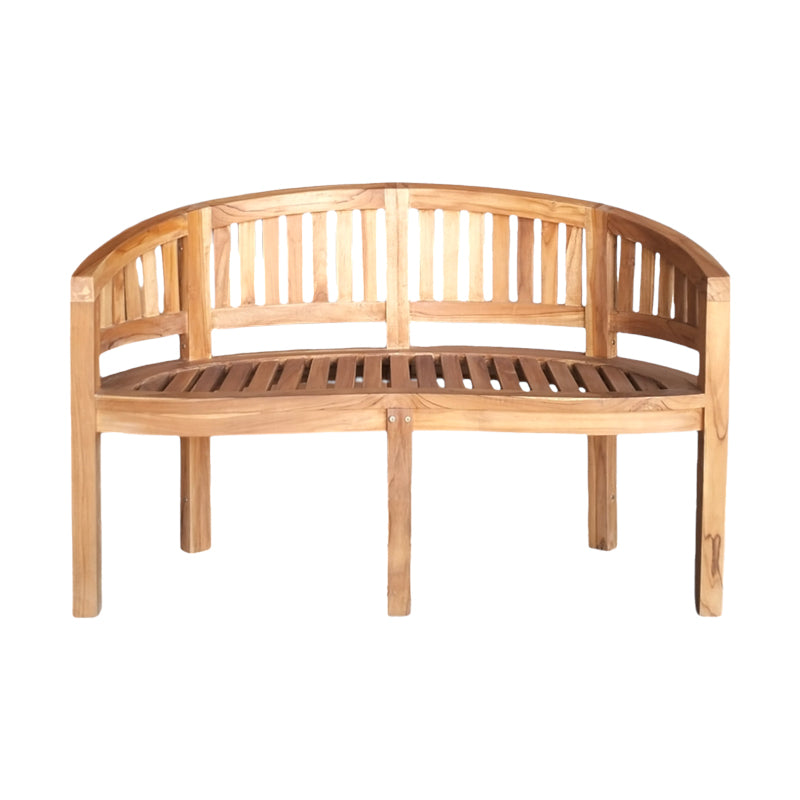 2-местен диван Coren естествено тиково дърво 130x61x87см