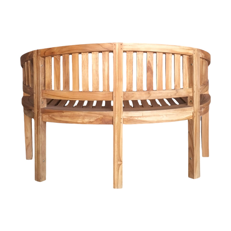 2-местен диван Coren естествено тиково дърво 130x61x87см