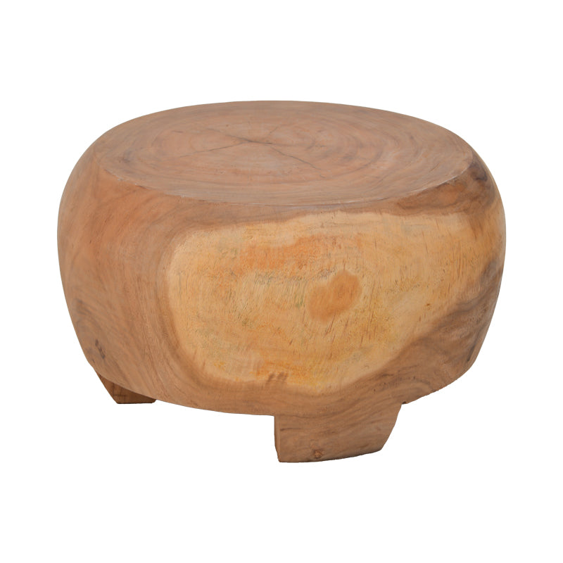 Холна маса TERRA суарово дърво, естествен цвят, диаметър 60x36 см