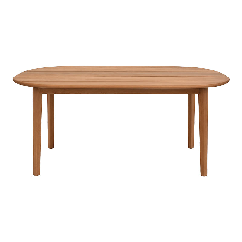 Маса от тиково дърво Skyl в естествен нюанс 190x90x75см