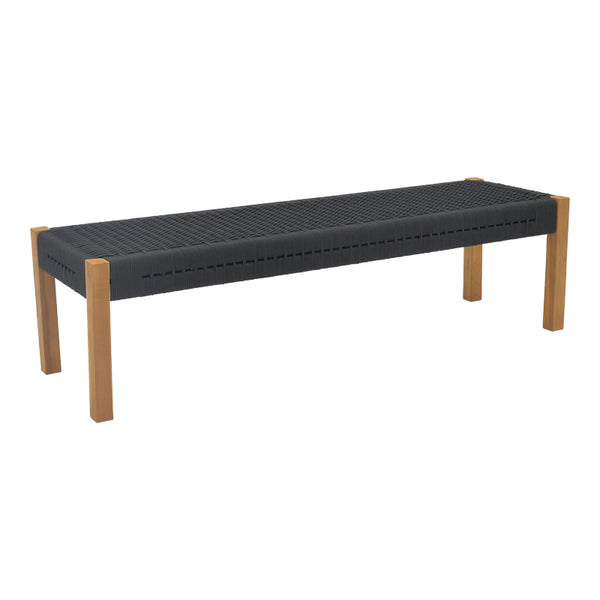 Пейка  UMA тиково дърво с размери 150x45x40eκ