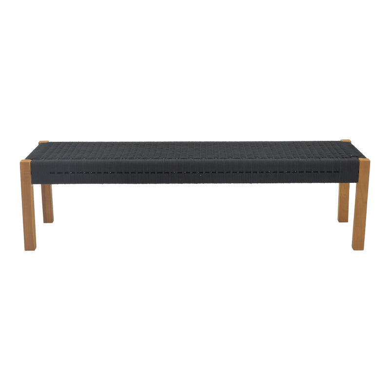 Пейка  UMA тиково дърво с размери 150x45x40eκ