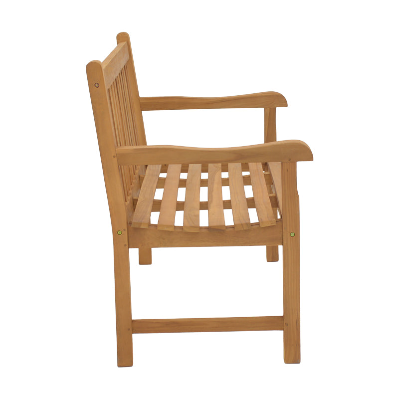 Диван Nat тиково дърво в естествен нюанс 120x57x96см