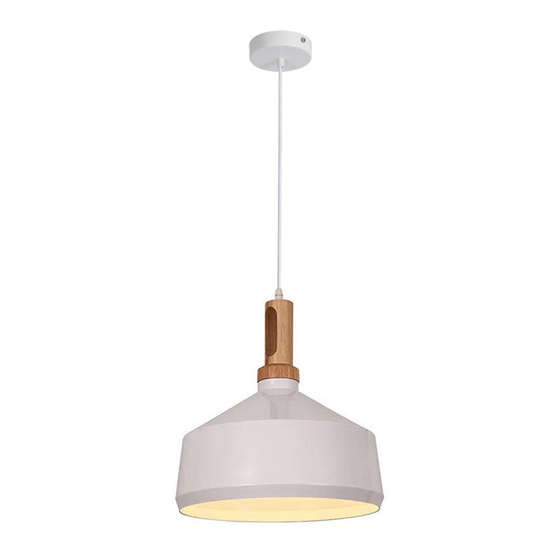 Плафон Denvel I бяло-златен метал D35x22см