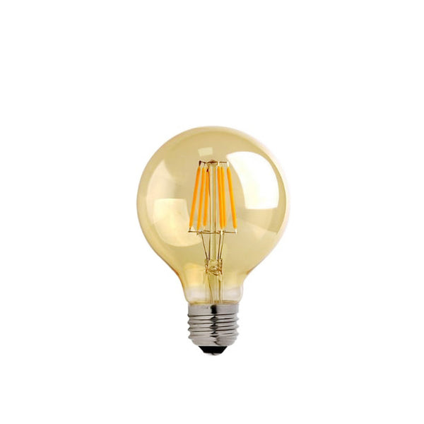 Led лампа g80 крушка 4w e27 2700k 200-220v кехлибарена